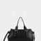 City Cartera Bowling Con Hebillas - Negro