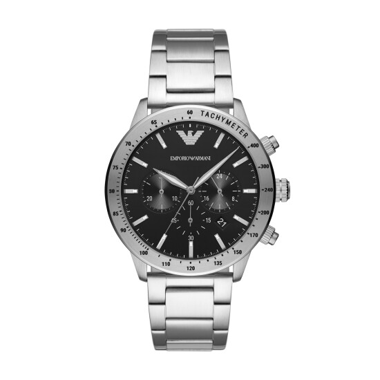 Reloj EMPORIO ARMANI MARIO Acero Plateado Esfera 43mm 0