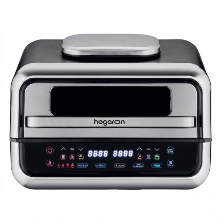 Freidora De Aire Grill HOGARON HGAF6G 2400W Capacidad 6L Display LED Táctil Visor De Cocción Sin Aceite Temperatura Regulable Co Freidora De Aire Grill HOGARON HGAF6G 2400W Capacidad 6L Display LED Táctil Visor De Cocción Sin Aceite Temperatura Regulable Co