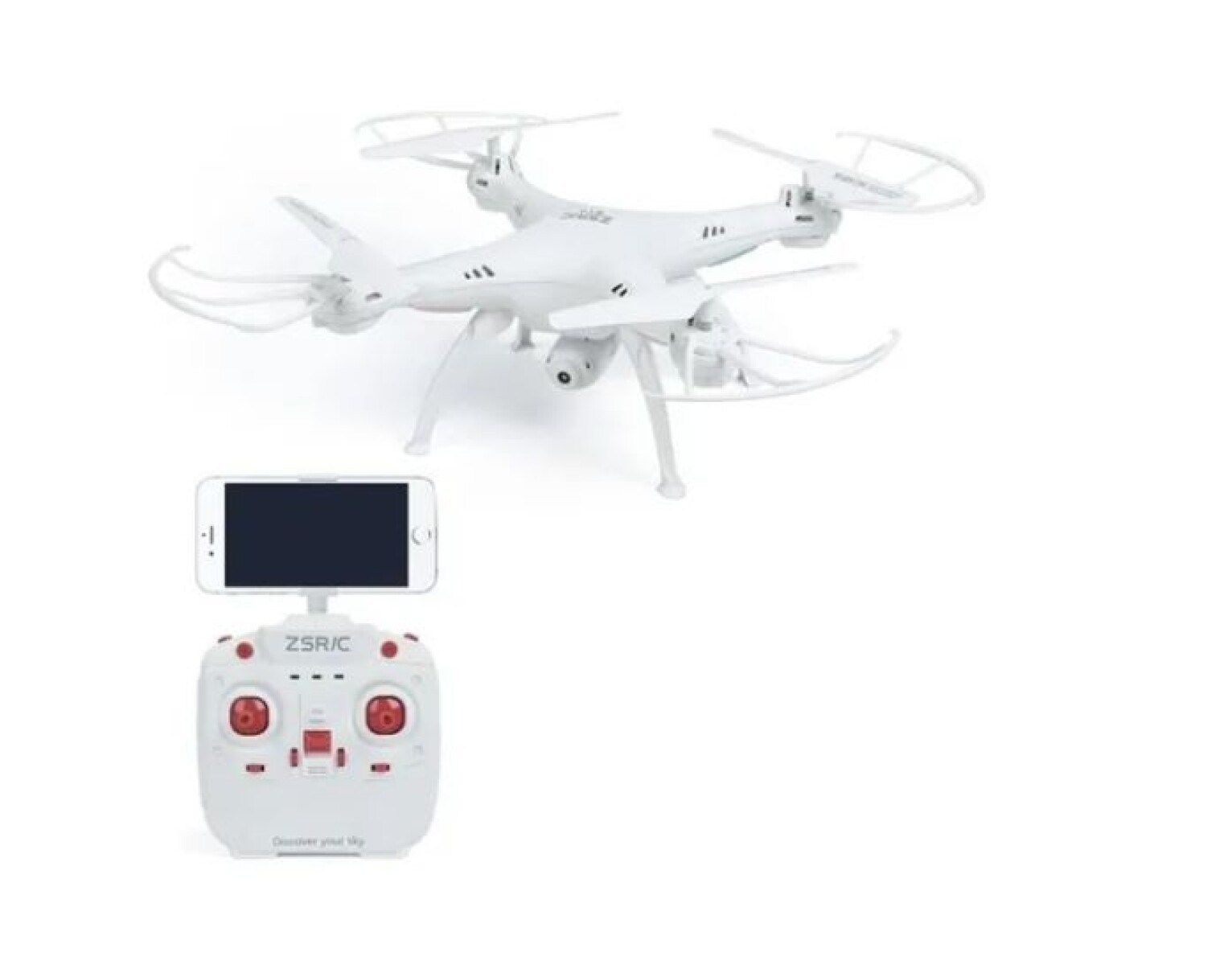 Drone Cuadricóptero Con Wifi 33.5 X 23 X 12 Cm 