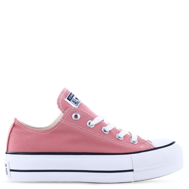 Championes Unisex Converse - All Star Ctas Lift Ox Plataforma Rosa