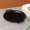 SARTEN GRILL HIERRO CURADO CON ASAS 25CM VICTORIA SARTEN GRILL HIERRO CURADO CON ASAS 25CM VICTORIA