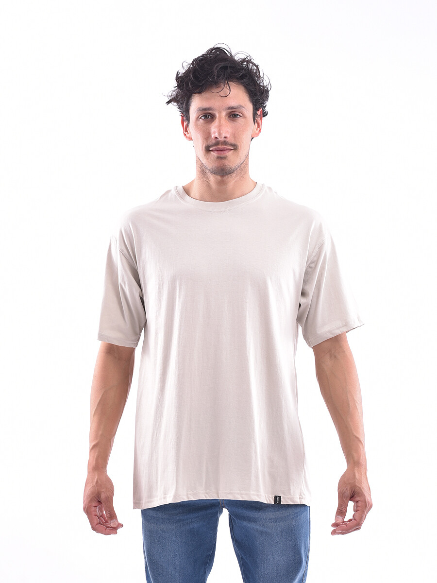 REMERA ESPARTA - CREMA 