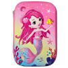 Cartucheras Escolares 1piso estampados 3D Niña Sirena Rs