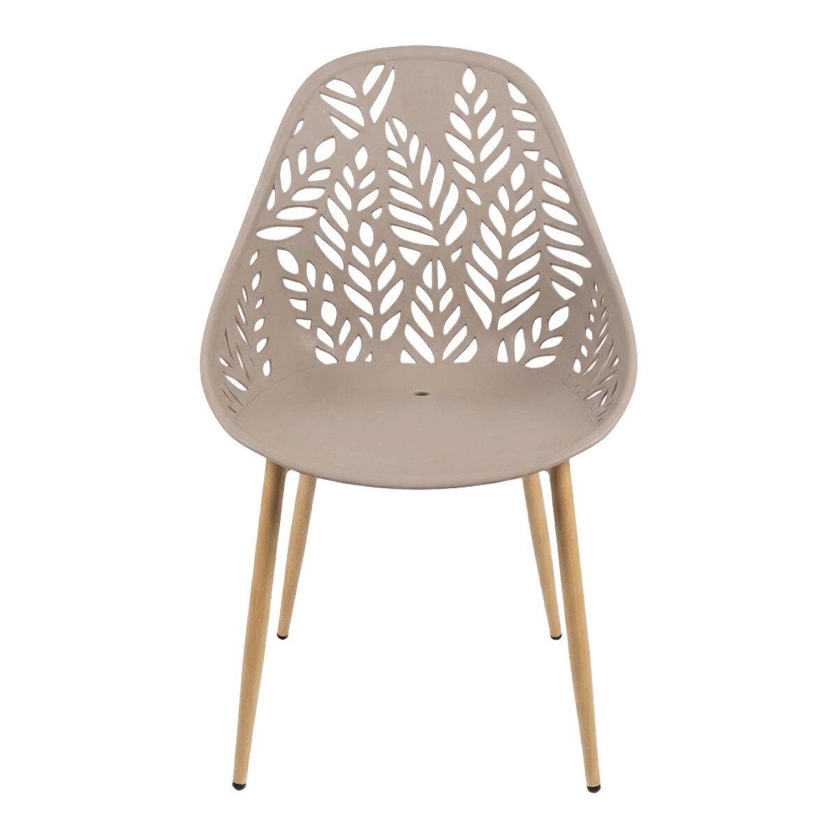SILLA LUCENA BEIGE P/JARDIN 