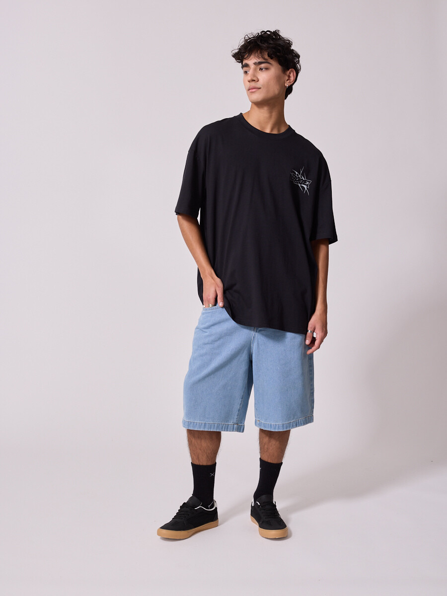 T-SHIRT LUMINI DIXIE Negro