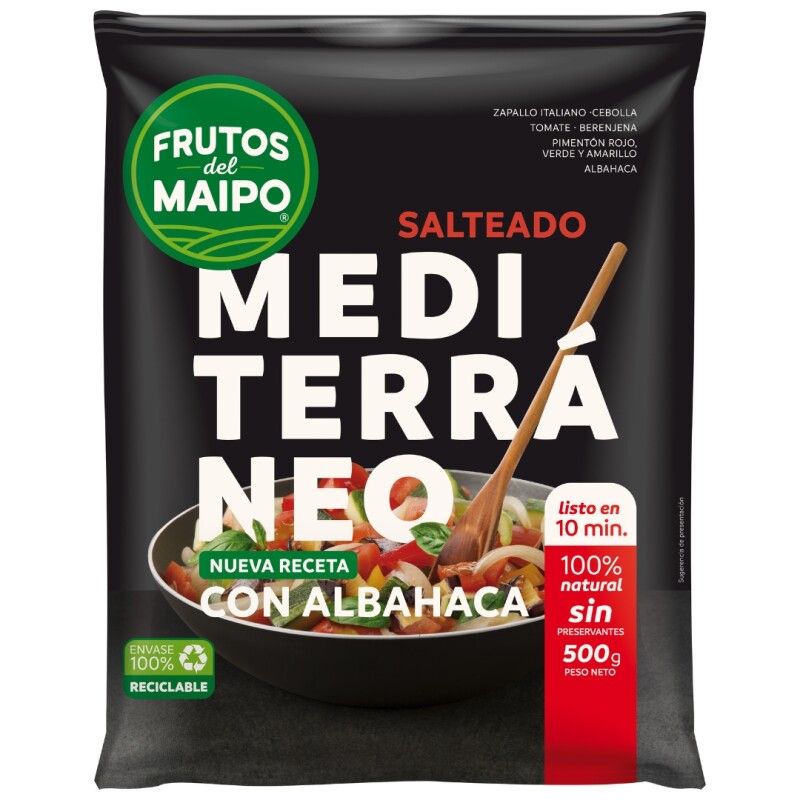 SALTEADO MEDITERRANEO 500GR SALTEADO MEDITERRANEO 500GR