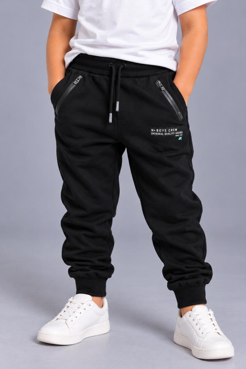 BABUCHA N.SAILS 2207 cierre atra - NEGRO 