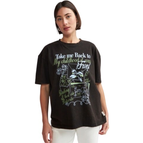 T-SHIRT CURRY XS-XL NEGRO