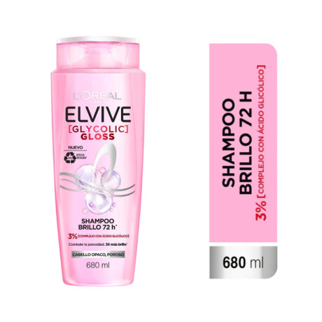 Shampoo L'Oréal Paris Elvive Glyco Gloss 680ml Shampoo L'Oréal Paris Elvive Glyco Gloss 680ml