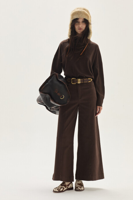 Polera Nogal Chocolate