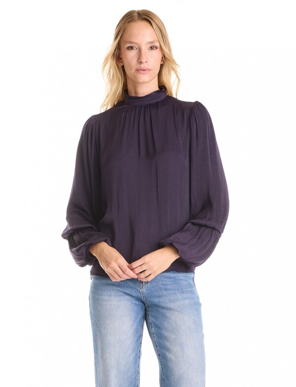 Blusa Mock Neck VIOLETA