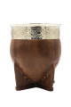MADE IN URUGUAY MATE IMPERIAL ALPACA Y BRONCE 2.0 MARRON