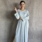 Vestido Jacinta Gris Melange