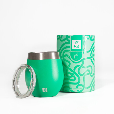 Set Tero Termo + mate + botella térmica Tulum Negro