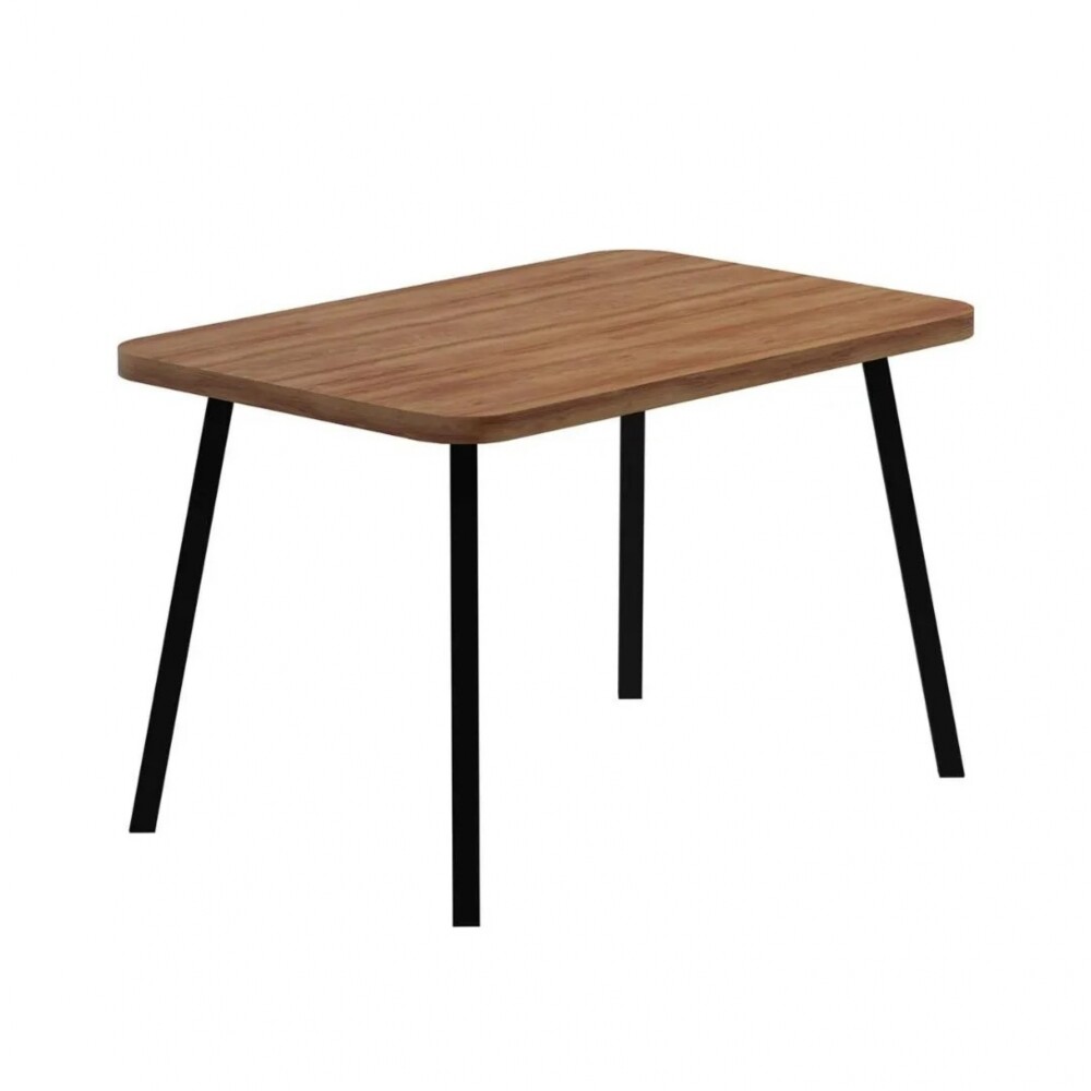 Juego de Comedor Stellar Hug Rectangular 4 sillas Negro