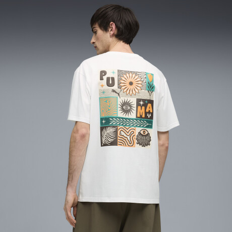 Remera Sunset Drive Relax 63439502 Blanco