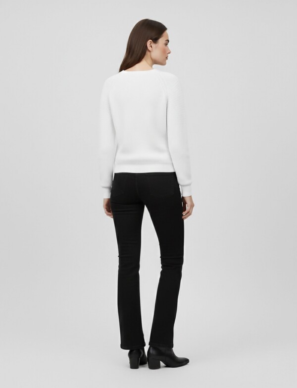 Buzo Manga Calada BLANCO