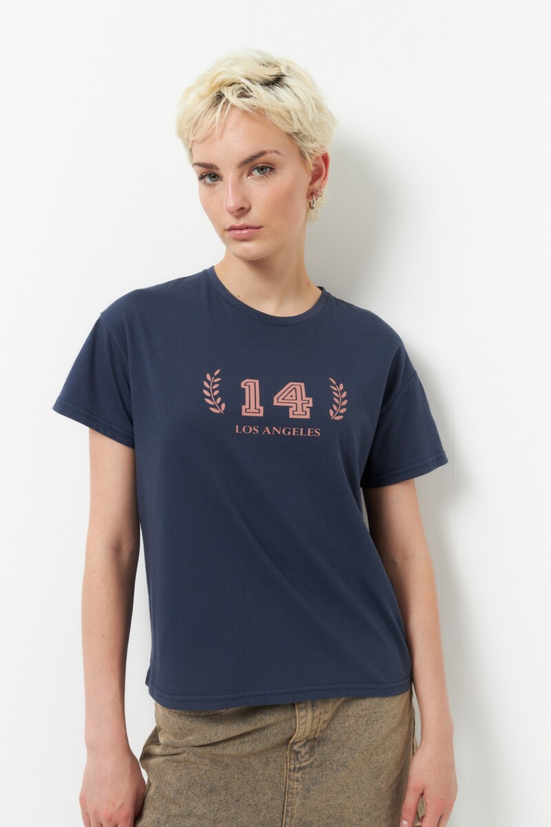 REMERA FOURTEEN Azul Marino