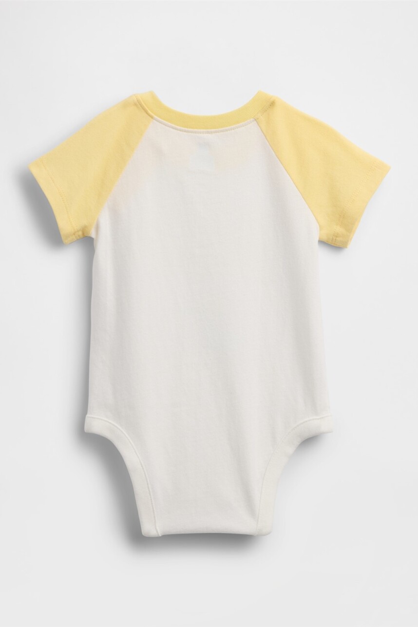Body Logo Gap Bebé Spring Yellow