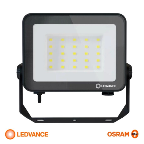 FOCO LED LEDVANCE OSRAM COMPACT IP65 30W NEGRO Foco LED LEDVANCE OSRAM Compact IP65 30W Negro Luz Cálida