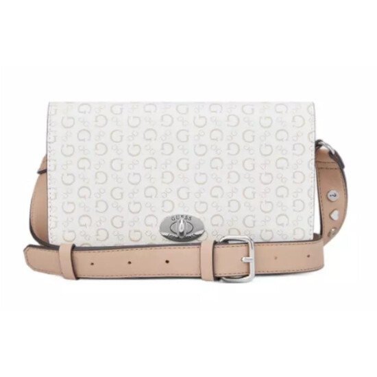 Cartera Guess Burnaby Blanco 0