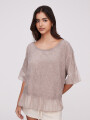 Blusa Pasik Taupe / Mink / Vison