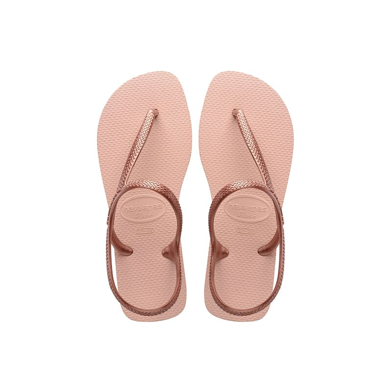 Ojota Havaiana de Dama Flash Urban Rosado Oro