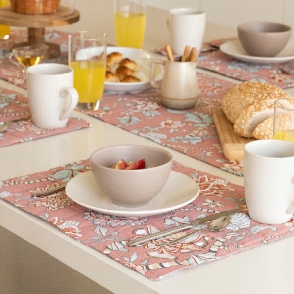 Individual 35x46 Dob. Faz Matelaseado Rosette