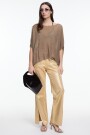 TOP CUADRADO LUREX Bronce