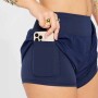 Short Con Malla Sun Chaser 3" Mujer Deep Navy