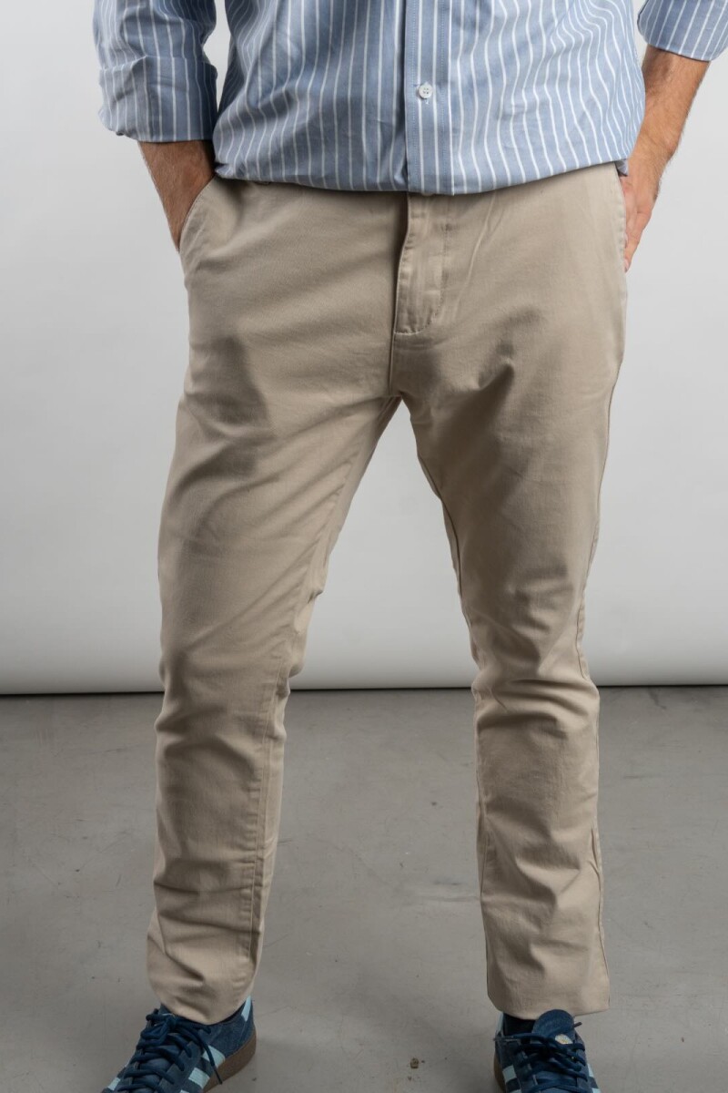 Pantalón Chino Brixton Beige
