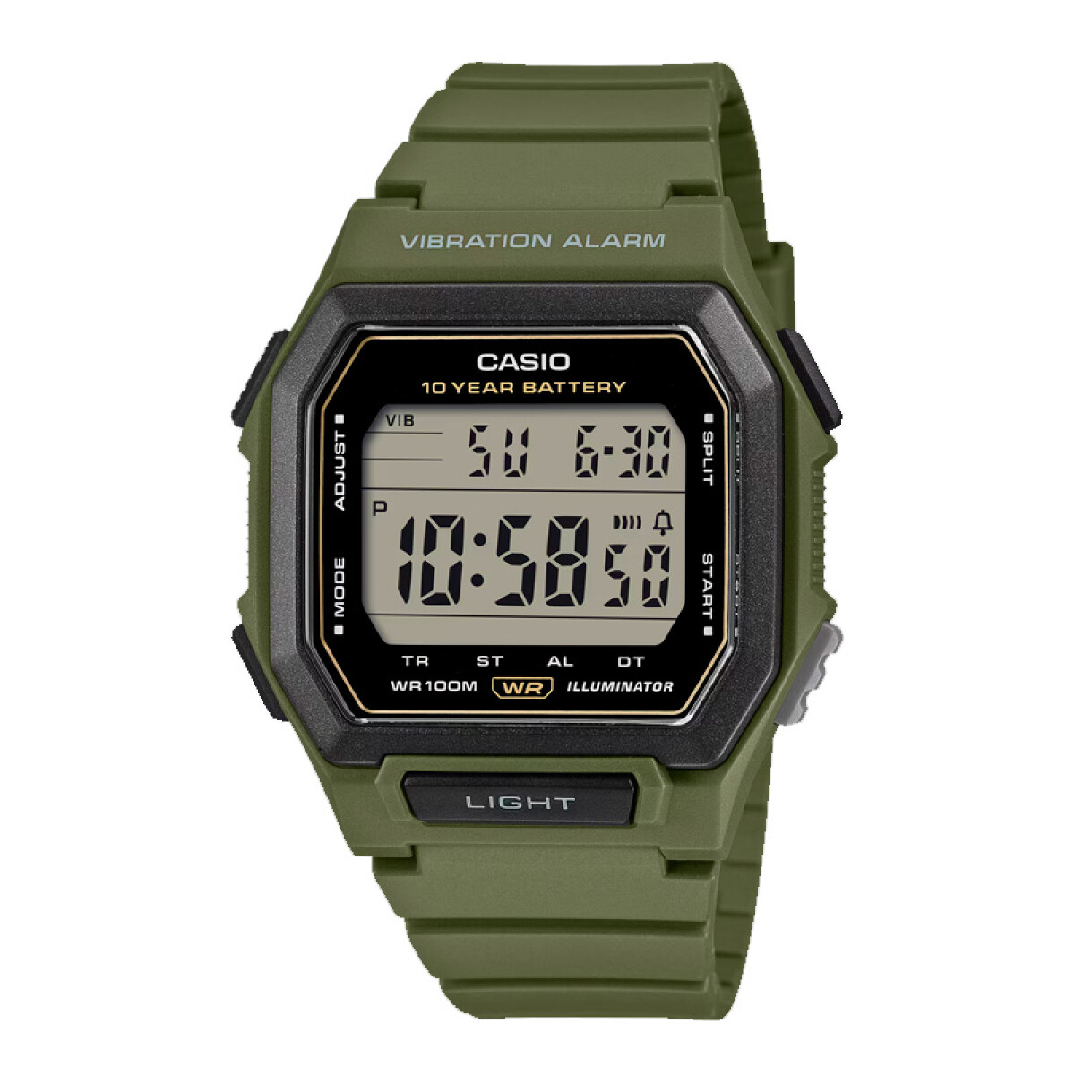 Reloj Casio Digital para hombre W-738H - 3AVDF 
