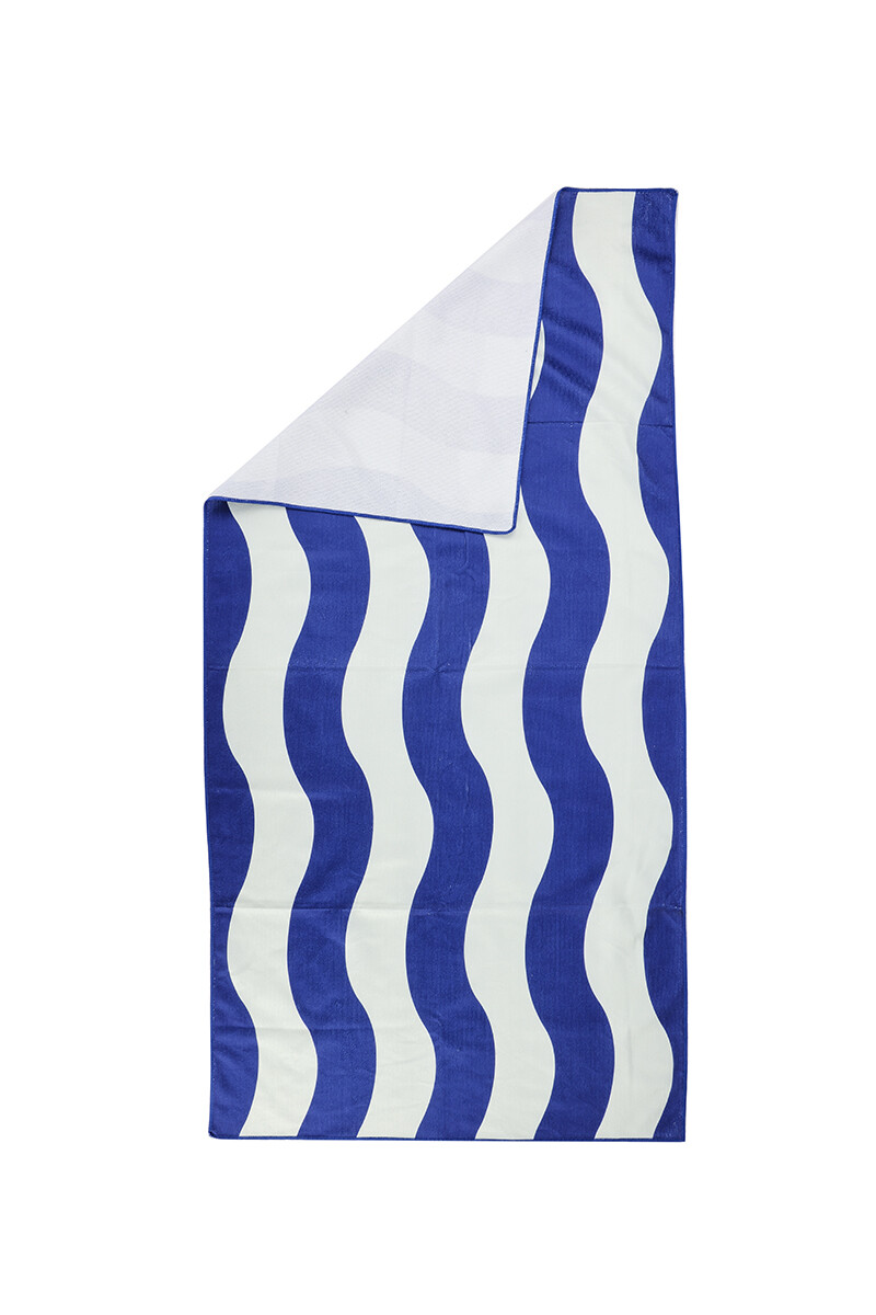 Toalla Curves Azul