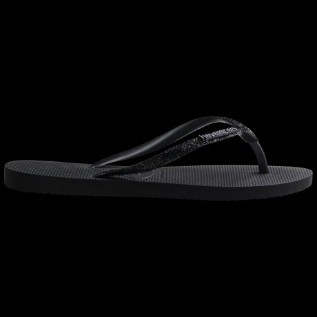 Sandalia de Mujer Havaianas Slim GLitter II Negro - Gris Oscuro