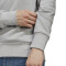 Buzo de Hombre Adidas Essentials French Terry Gris - Blanco
