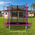 Cama Elastica 1.83 M Trampolin Saltarin Niños Adultos Grande Con Red Proteccion Imback Color Rosa Cama Elastica 1.83 M Trampolin Saltarin Niños Adultos Grande Con Red Proteccion Imback Color Rosa