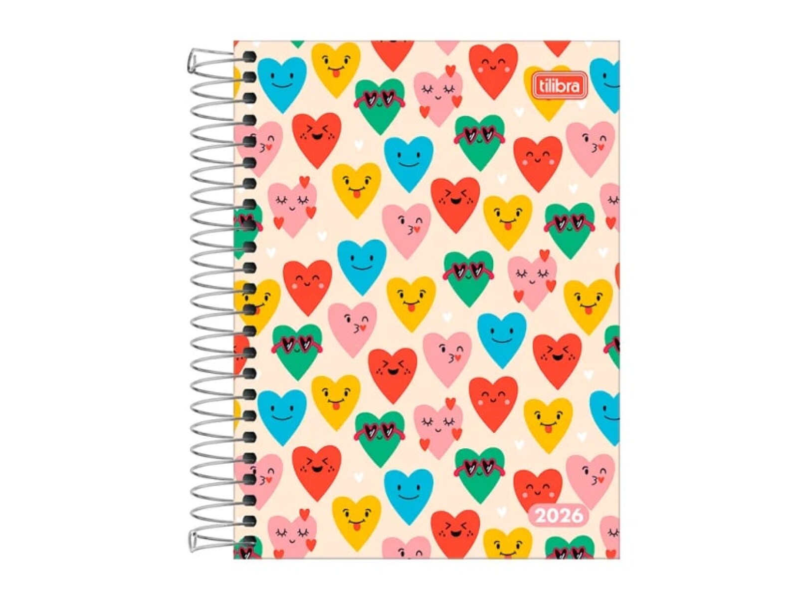 Agenda Tilibra 2026 D+ Fashion - Corazones 
