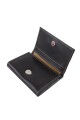 Billetera Dama Compacta con Perforaciones Marrón