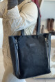 Bolso pampa Negro pelo
