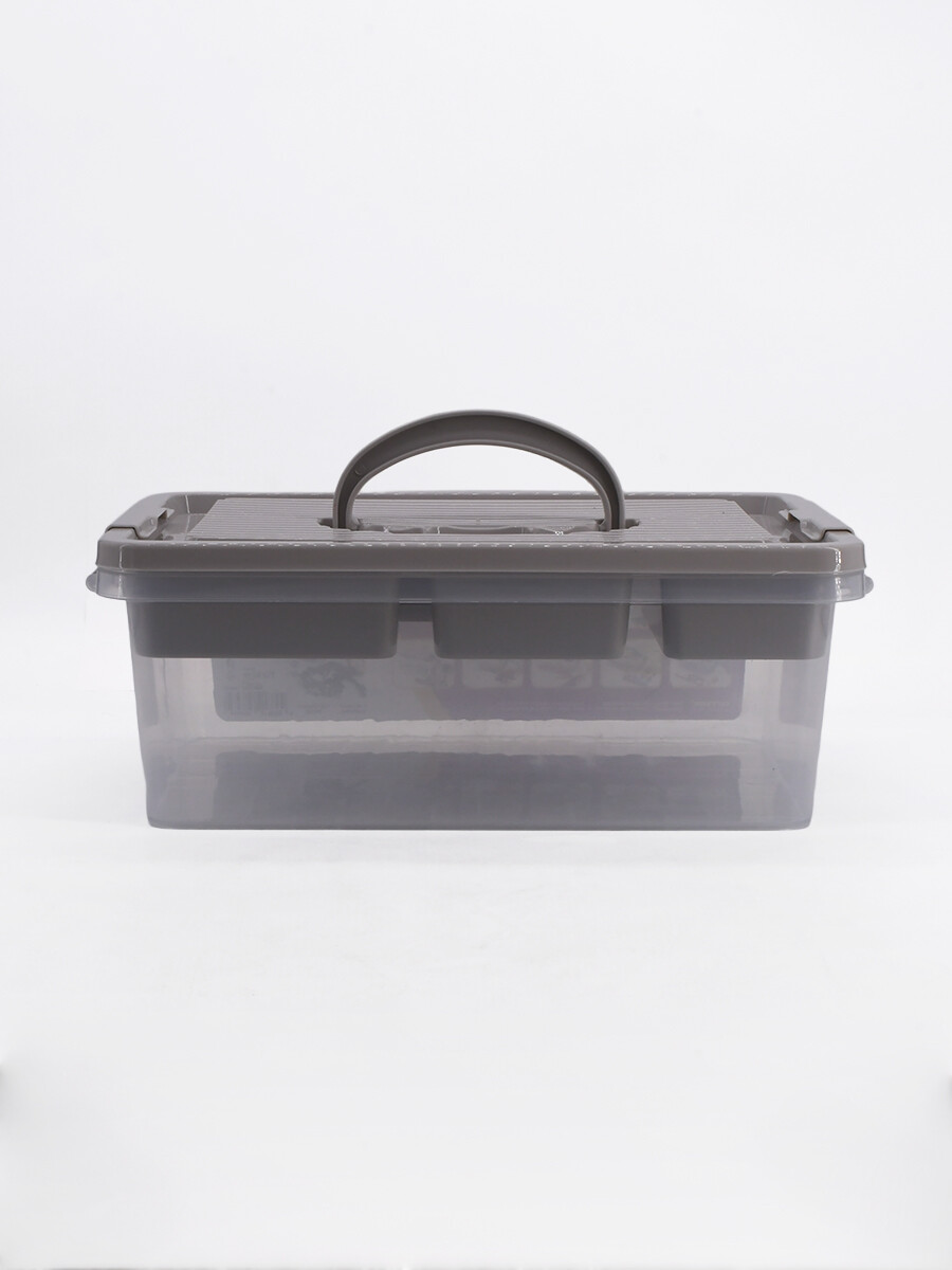 CAJA ORGANIZADORA MULTIUSO - TRANSPARENTE 