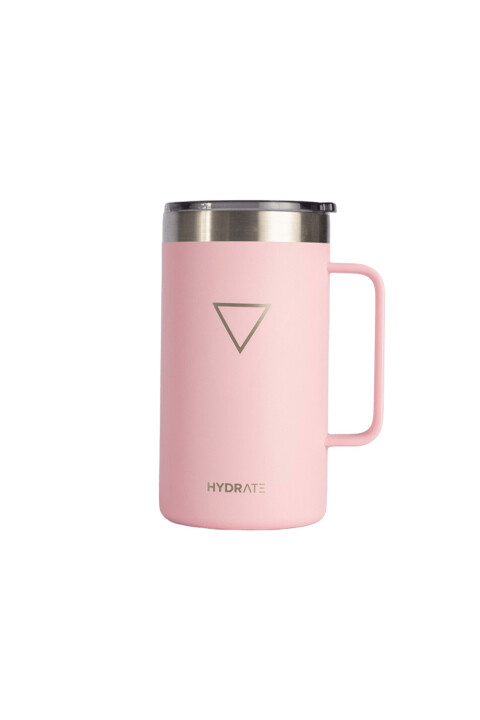 VASO CON MANIJA HYDRATE 710ML ROSADO PASTEL