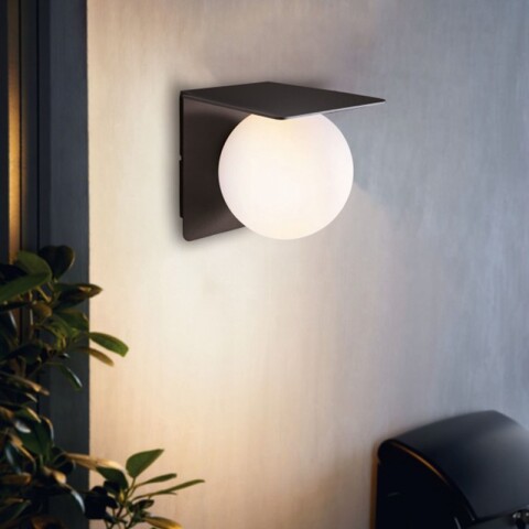 Aplique pared esfera/repisa E27 IP44 CORRIENTES EG0488