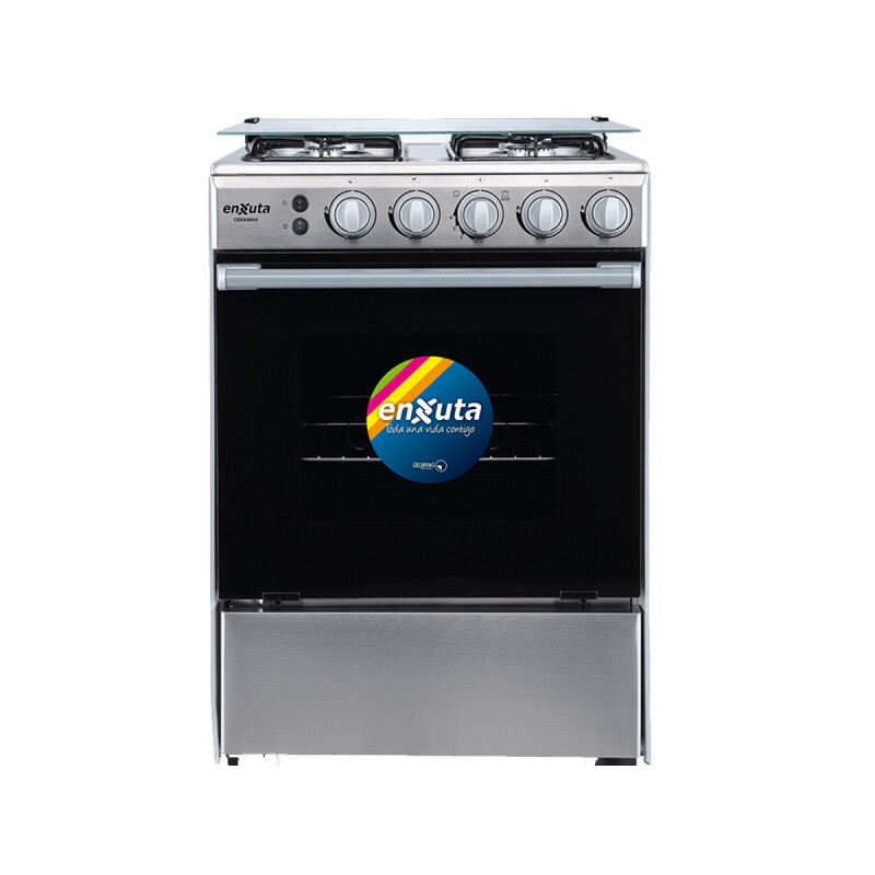 COCINA SUPERGAS 4 HORNALLAS INOX CON TERMOCUPLA Y GRILL 60X60 ENXUTA COCINA SUPERGAS 4 HORNALLAS INOX CON TERMOCUPLA Y GRILL 60X60 ENXUTA