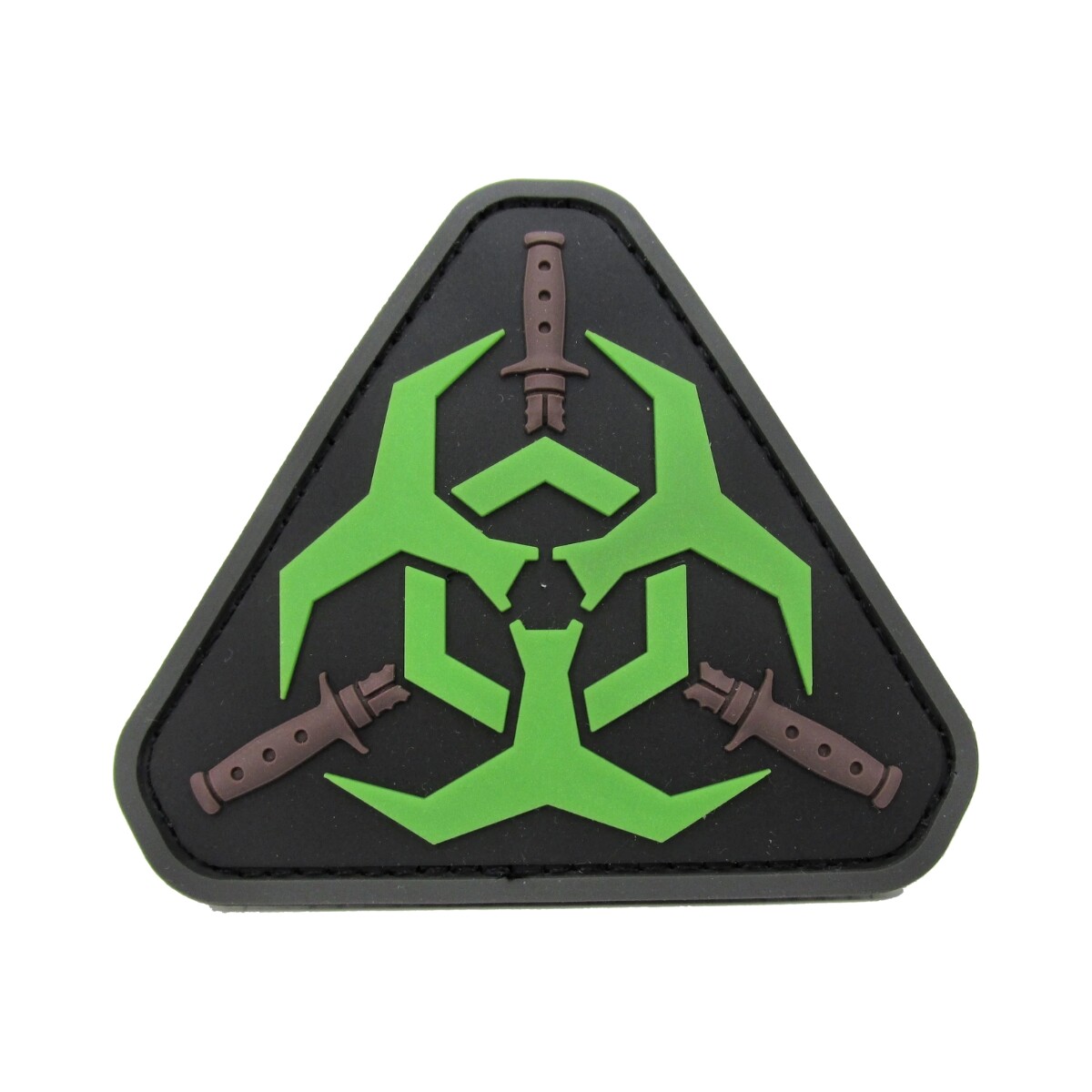 Parche en goma Zombie Outbreak Response - Verde 