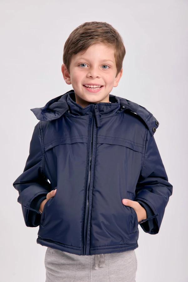 Campera nylon Azul Marino