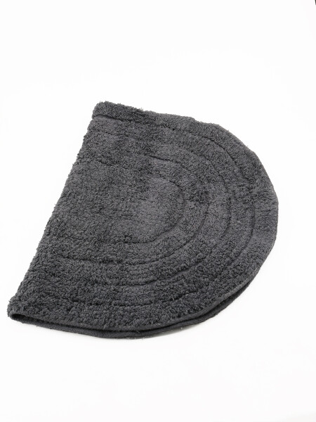 ALFOMBRA DE BAÑO OVAL COTTON GRIS (V)
