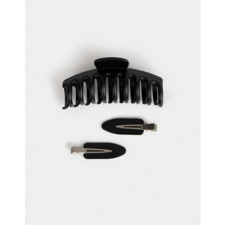 Set De Acc. De Pelo Y Otros Negro