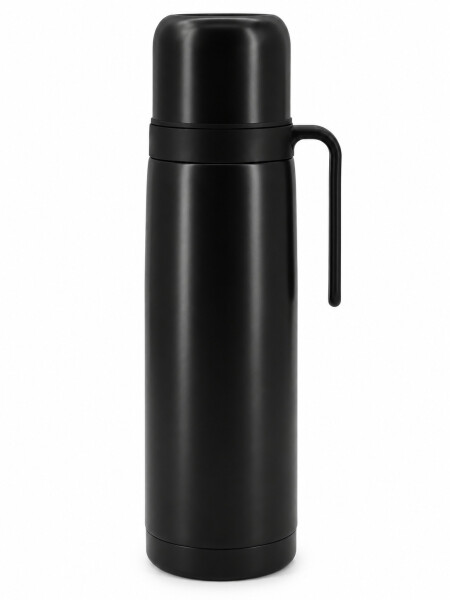 TERMO CON ASA 1000ML NEGRO