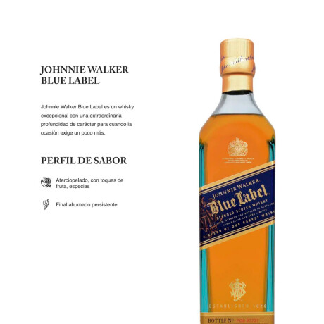 Whisky Johnnie Walker Blue Label 750 Ml 001
